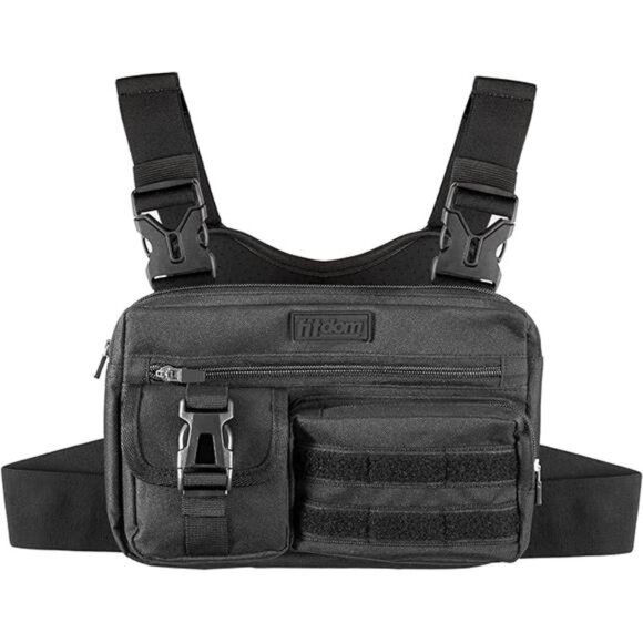 Tactical Inspired Sports Utility Chest Pack. Chest Bag For Men - Picture 8 of 8
